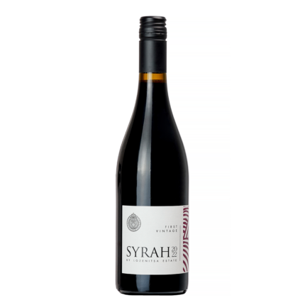Бутилка Червено вино Lozenitsa Estate Syrah 1st Vintage 2022 – българско червено вино от първа реколта