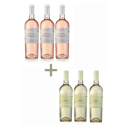 Промо комплект Cantele Rosato и Verdeca – 6 бутилки италианско вино